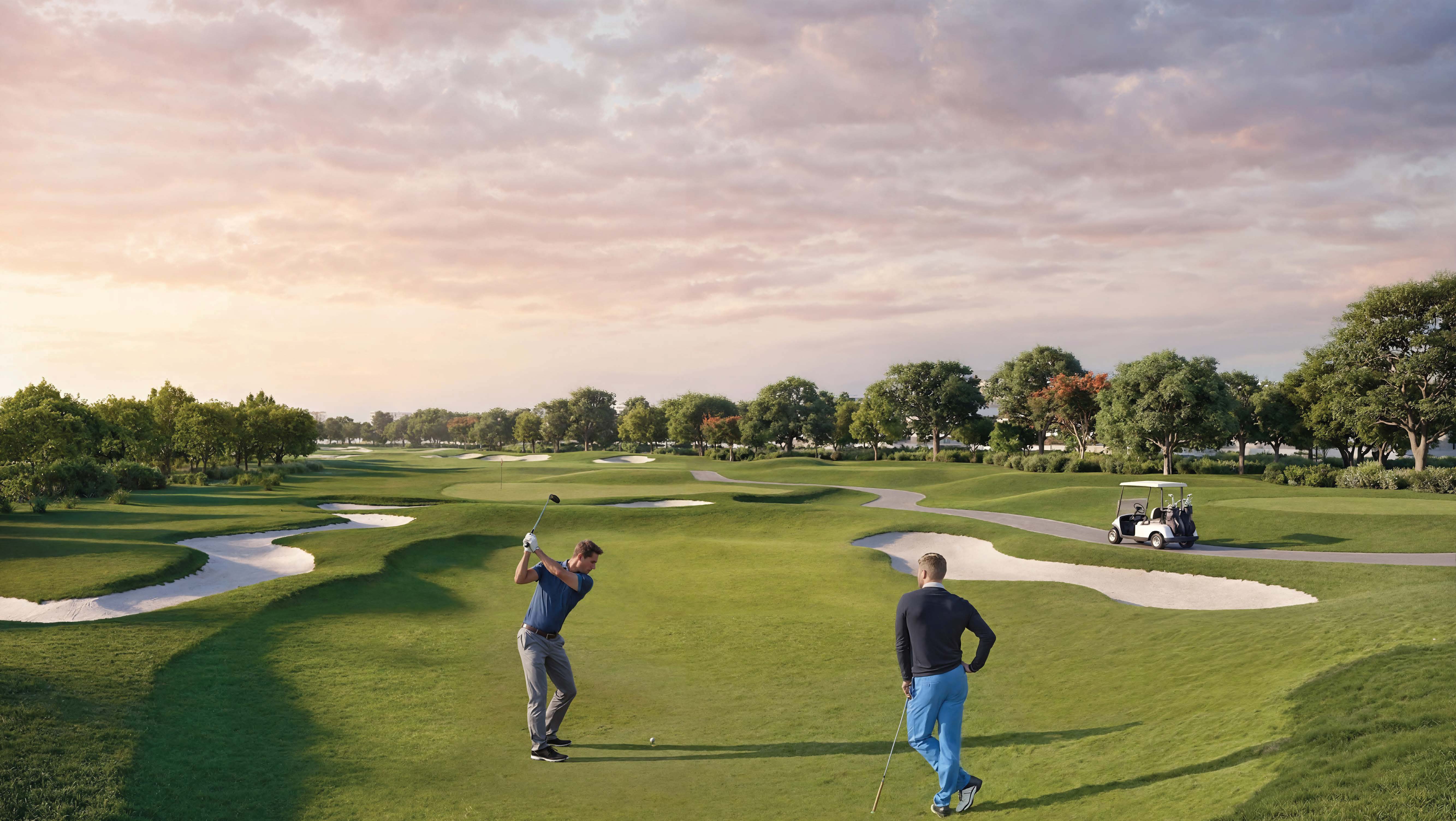 Sobha City golf and landscape reference / developer illustration