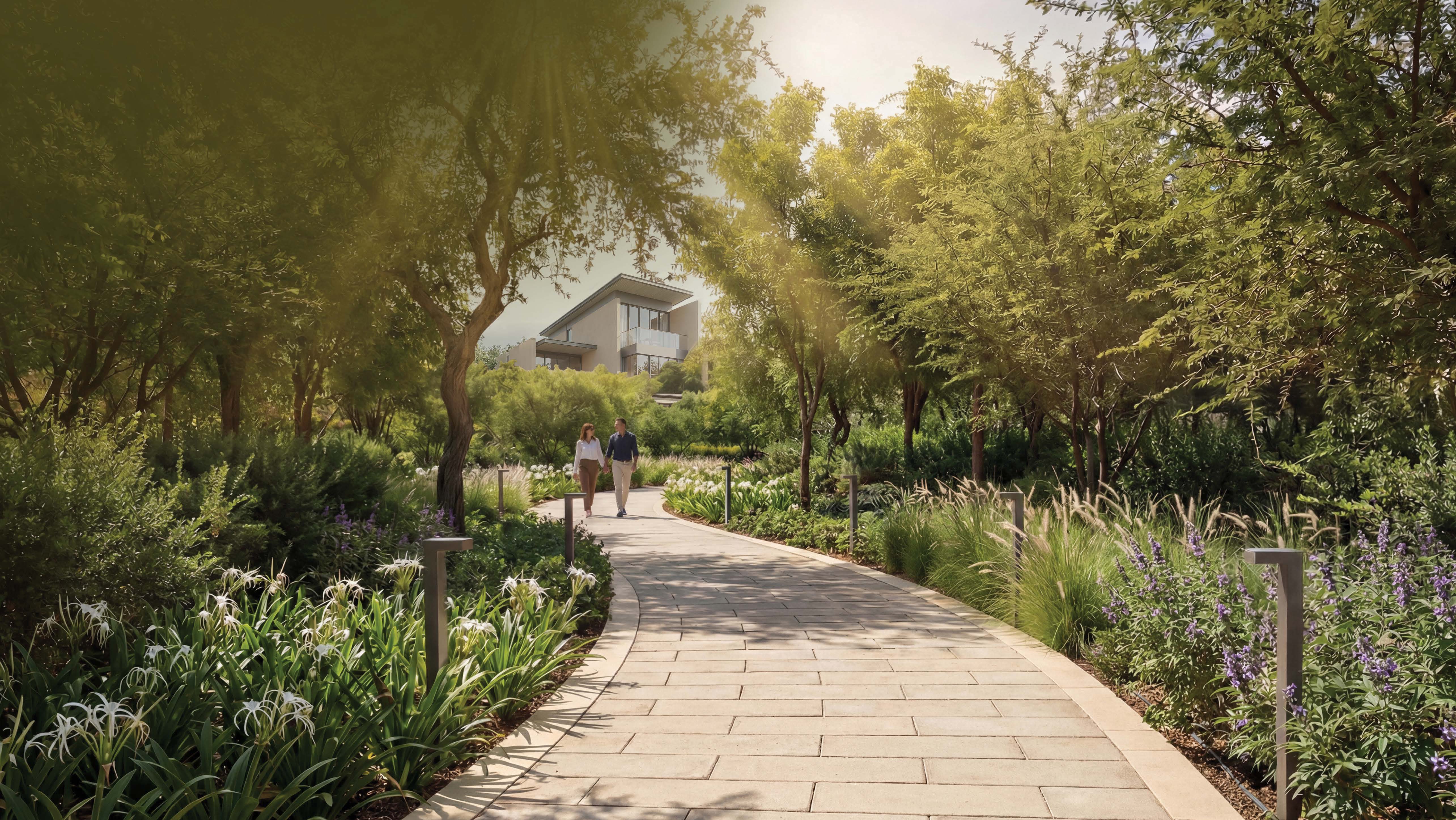 Sobha City planned landscape / developer illustration