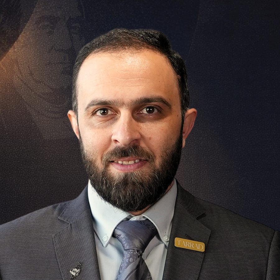 Portrait of Mahmoud Al Taleb